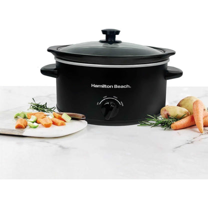 Hamilton Beach HBSC040B The Comfort Cook 3.5l Slow Cooker - Black