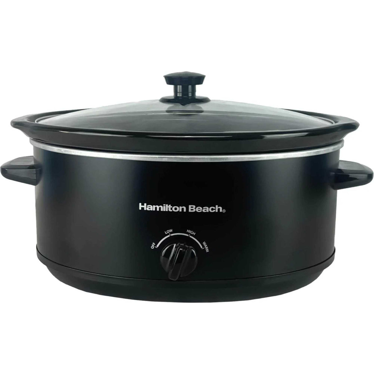 Hamilton Beach HBSC070B The Family Favourite 6.5L Slow Cooker - Black