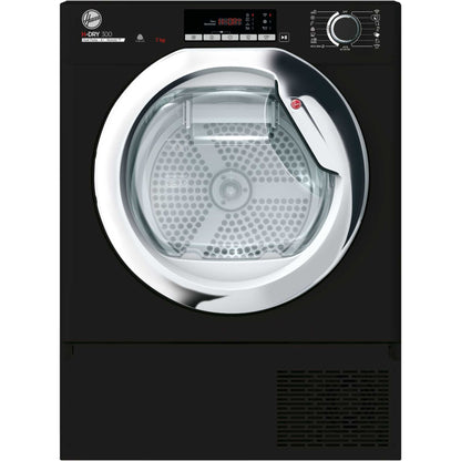 Hoover BATDH7A1TCEB-80 7kg Built-in Heat Pump Dryer - Black