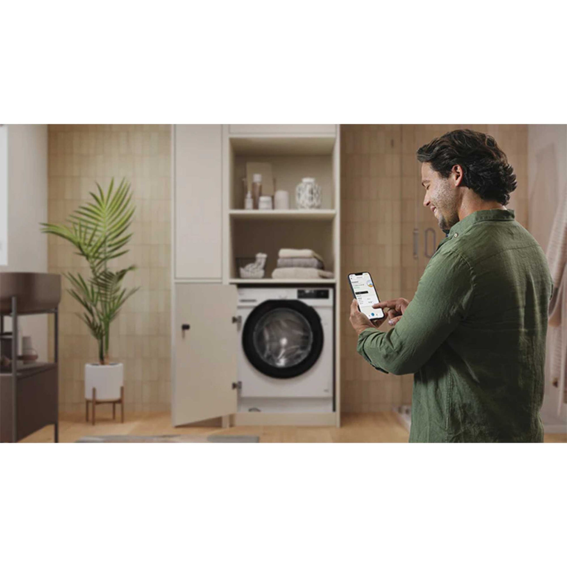 Hoover BH4S69M6DR9J-80 H-Wash 400 9kg 1600rpm Built-In Washing Machine
