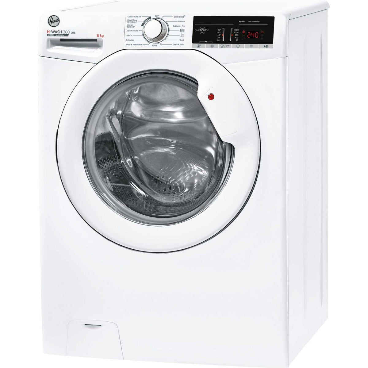 Hoover H Wash 300 8kg 1400rpm Washing Machine - H3W 48TA4/1-80