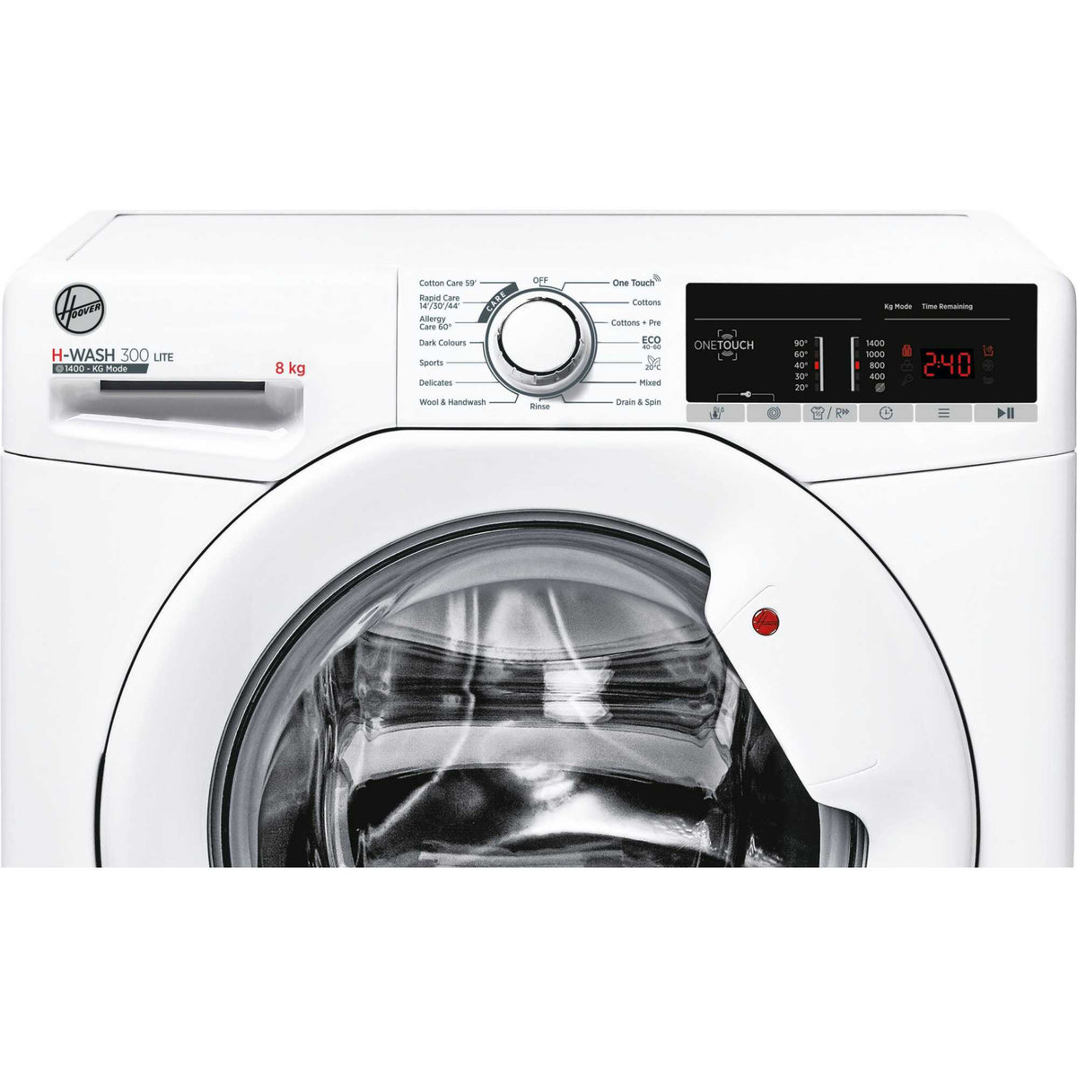 Hoover H Wash 300 8kg 1400rpm Washing Machine - H3W 48TA4/1-80