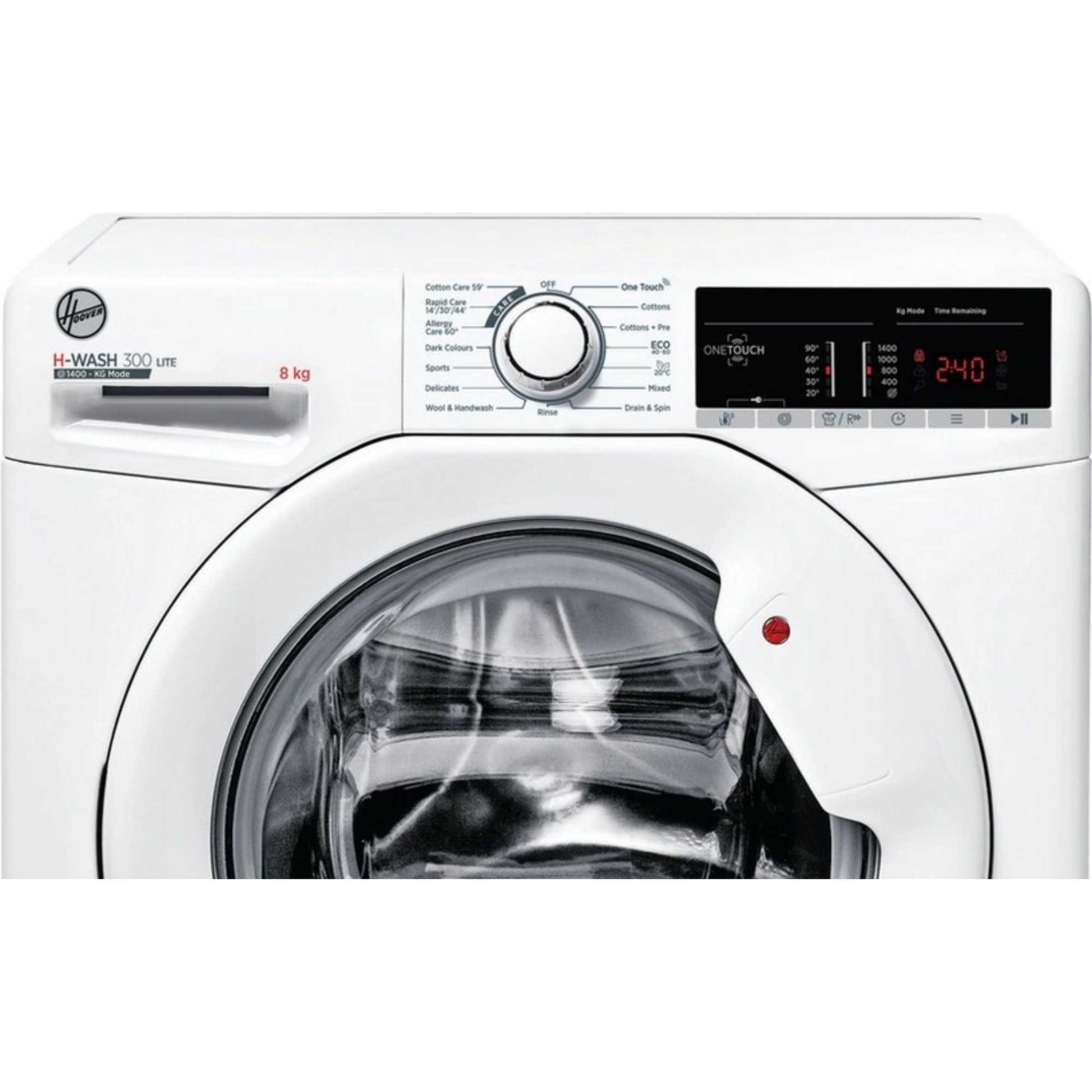 Hoover H Wash 300 8kg 1400rpm Washing Machine - H3W 48TA4/1-80