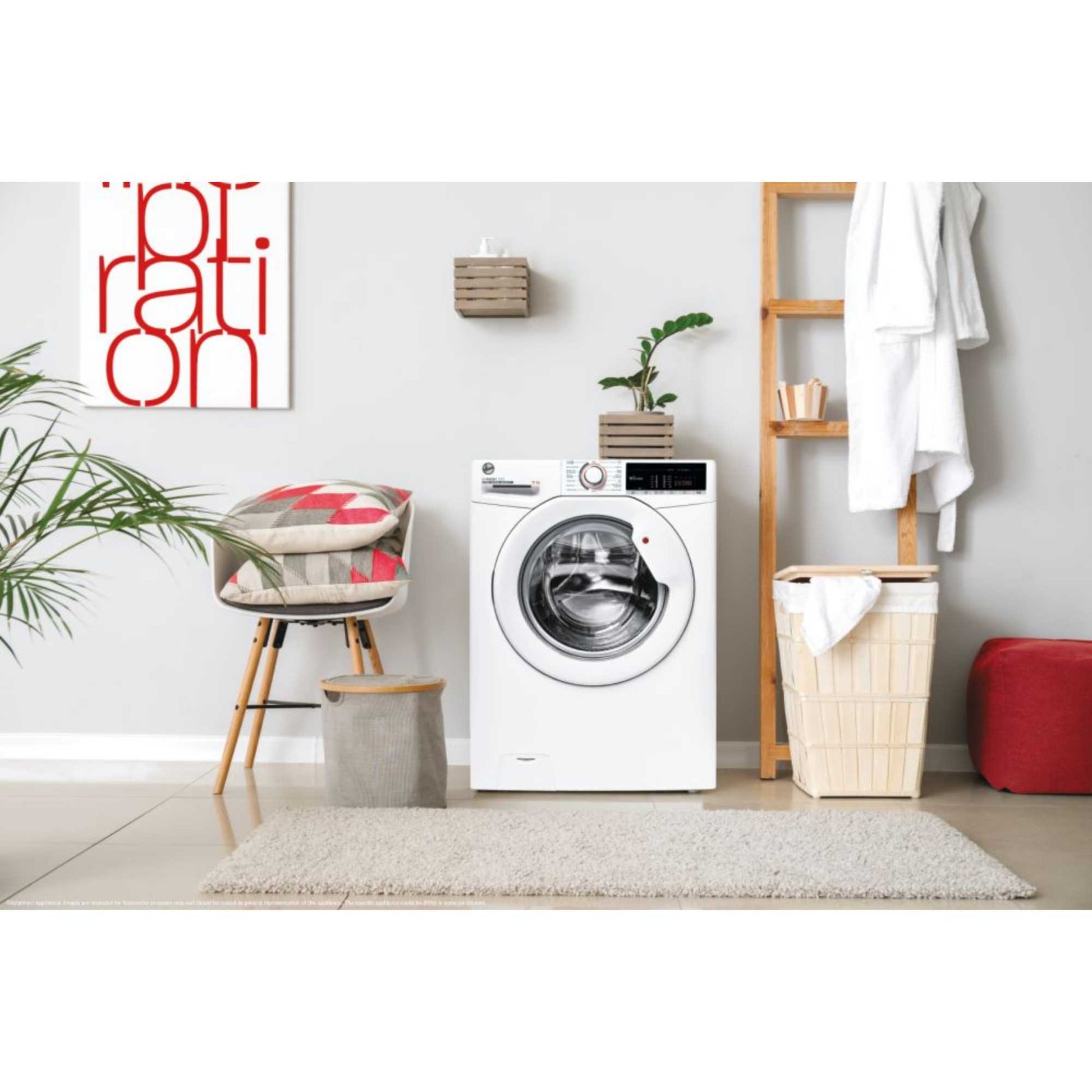 Hoover H-WASH 300 LITE 9kg 1400rpm Washing Machine - H3W 49TA4/1-80