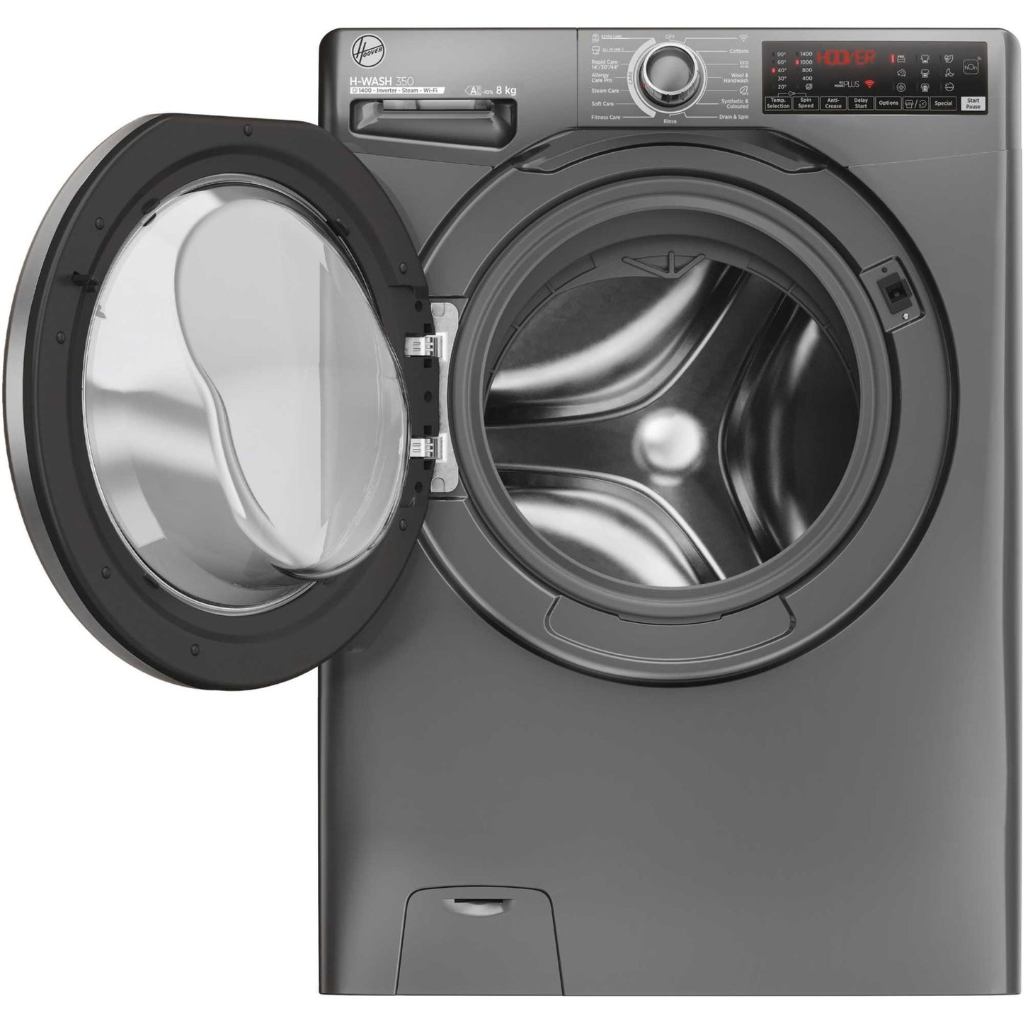 Hoover H-Wash 350 8kg 1400rpm Washing Machine - H3WPS486TMRR6-80