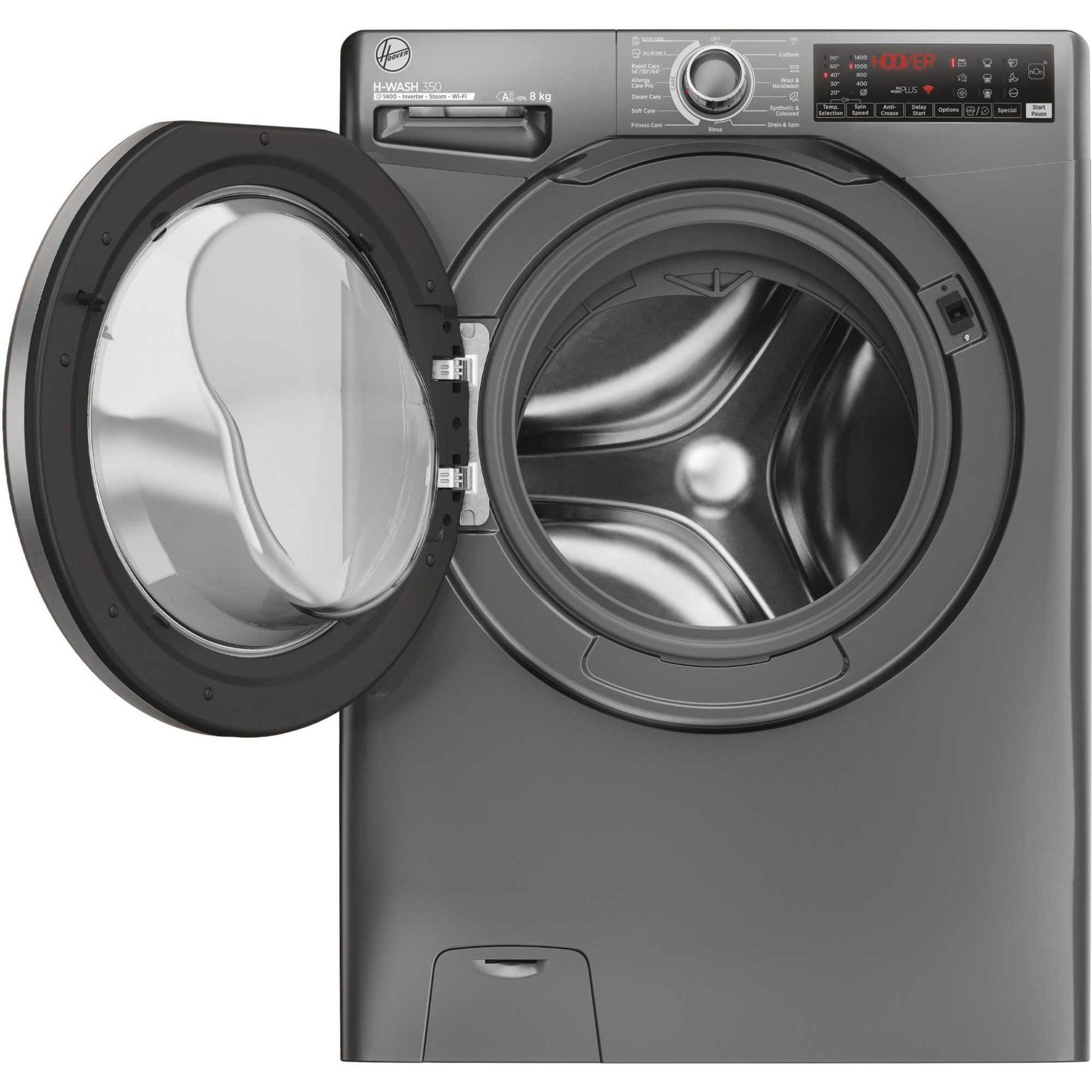 Hoover H-Wash 350 8kg 1400rpm Washing Machine - H3WPS486TMRR6-80