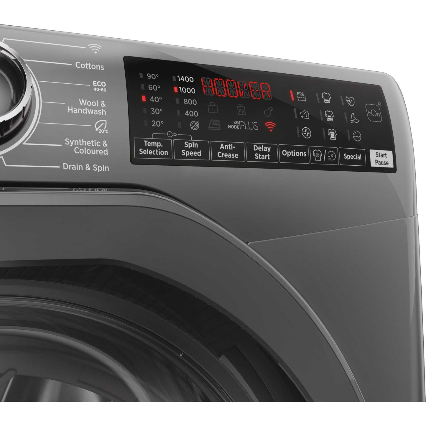 Hoover H-Wash 350 8kg 1400rpm Washing Machine - H3WPS486TMRR6-80