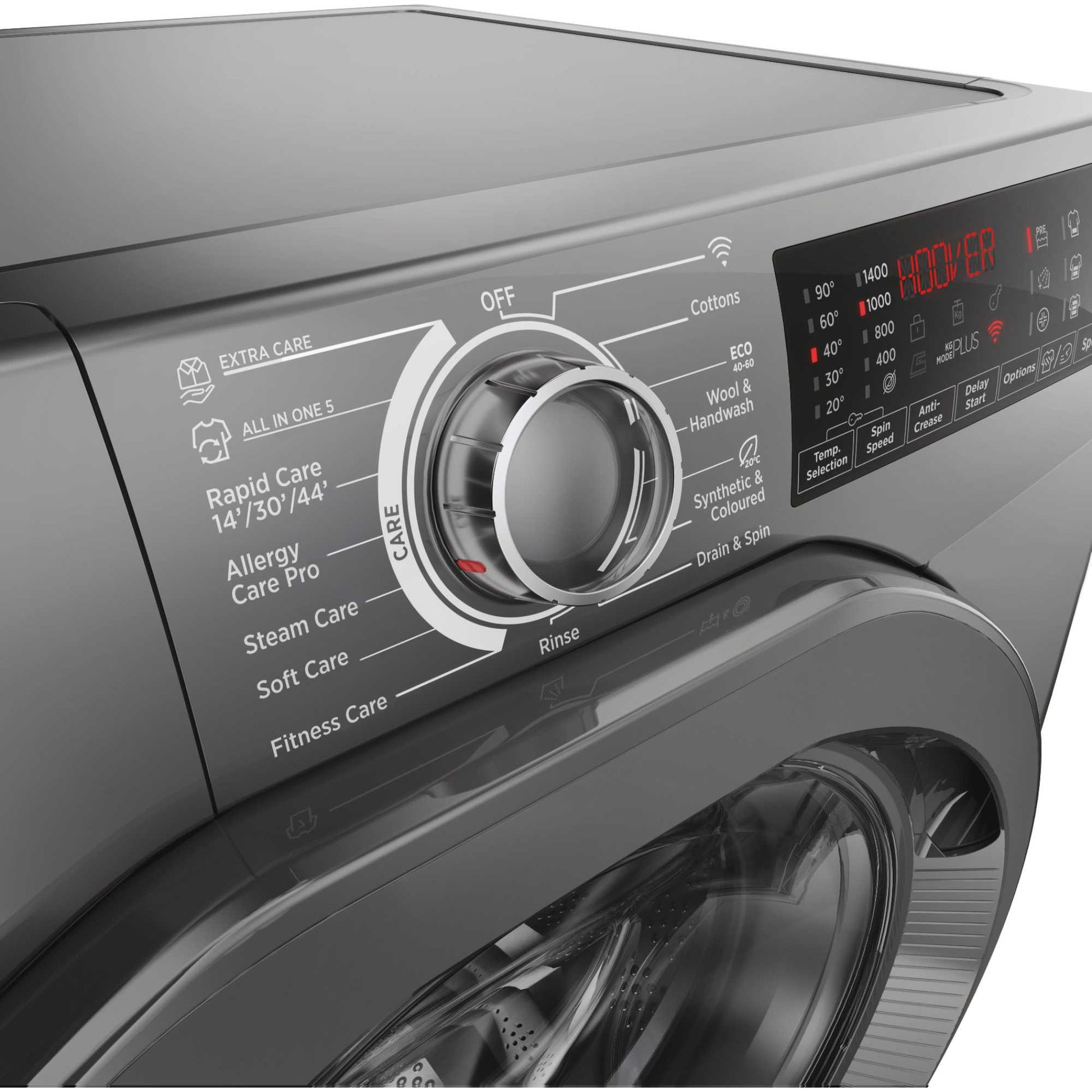 Hoover H-Wash 350 8kg 1400rpm Washing Machine - H3WPS486TMRR6-80