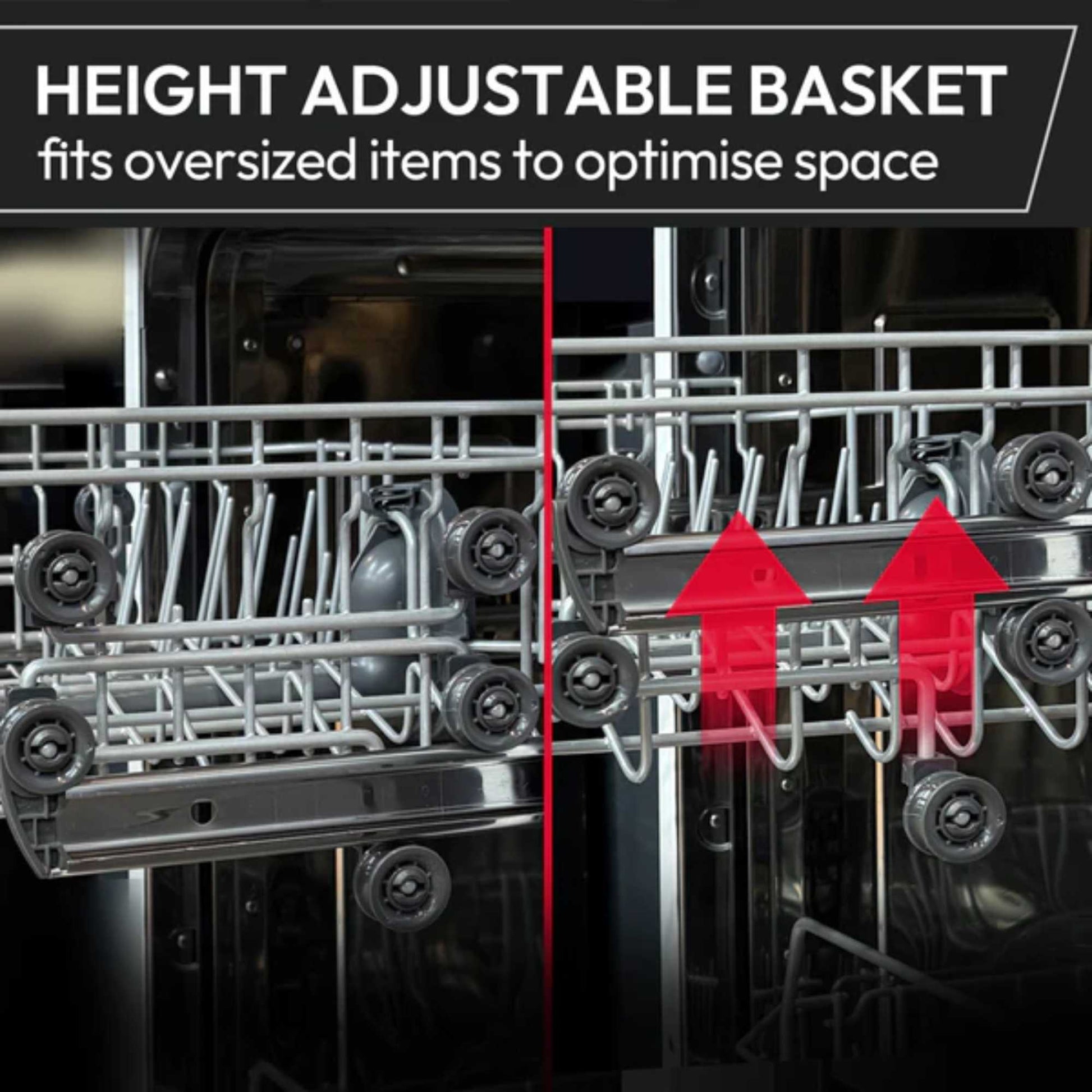 Hoover H-Dish 500 Freestanding Slimline Dishwasher - HDPH 2D1049W-80