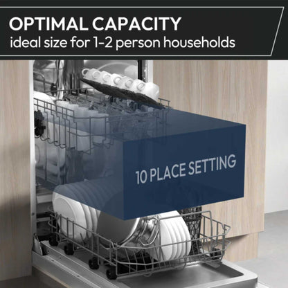 Hoover H-Dish 500 Freestanding Slimline Dishwasher - HDPH 2D1049W-80