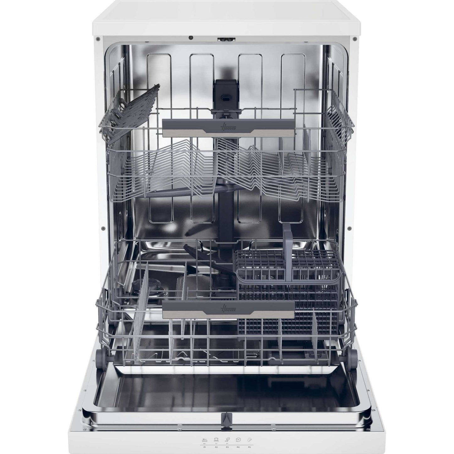Hoover H-DISH 300 Lite Freestanding Full-Sized Dishwasher - HFP 4C7E0W-80
