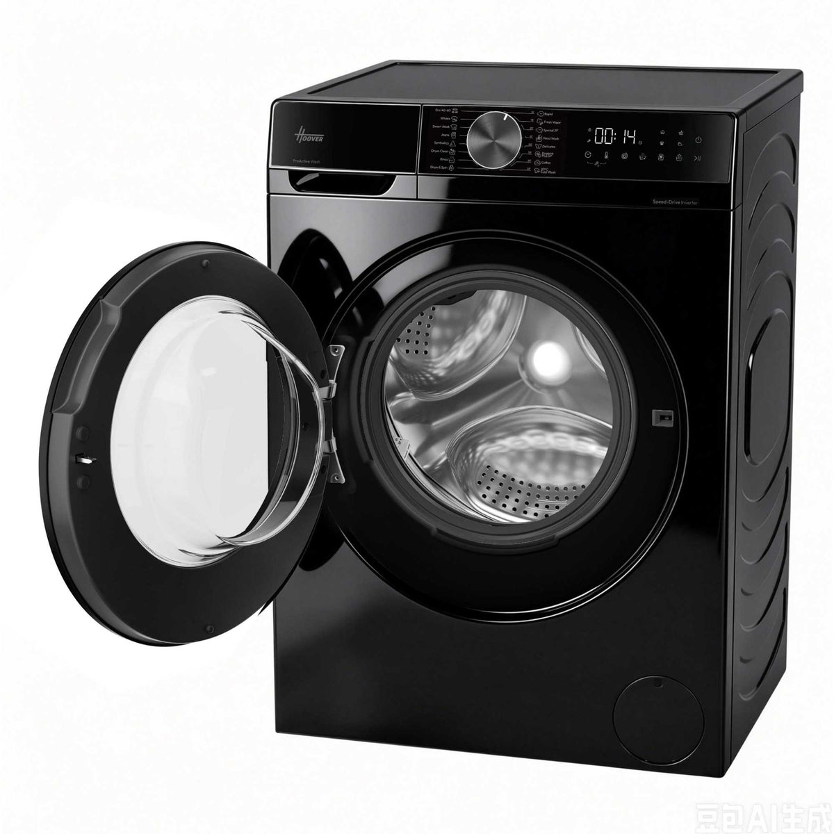 Hoover 8kg 1400rpm Washing Machine - HGD48SB8BC-80