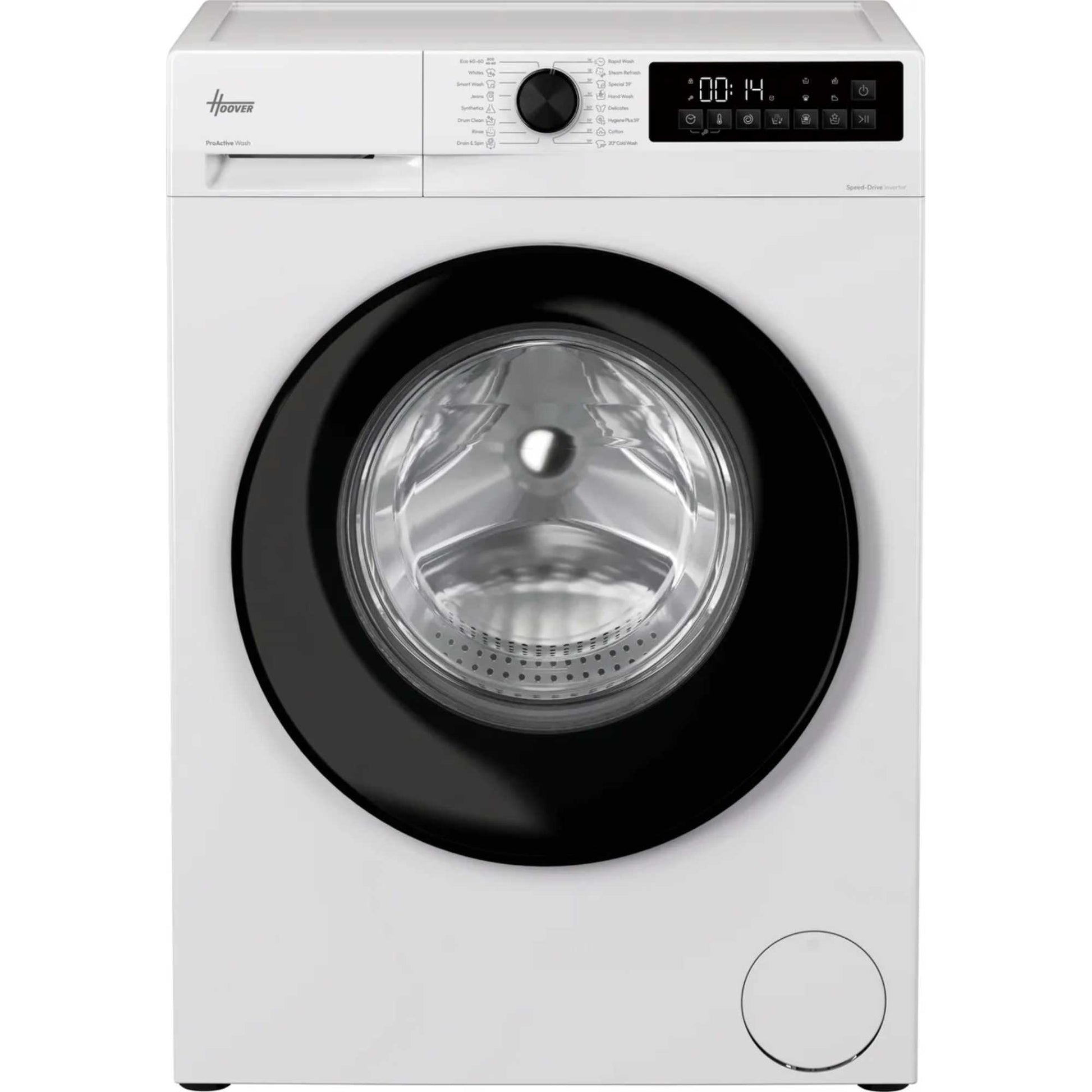 Hoover 8kg 1400rpm Washing Machine - HGD48SB8BC-80
