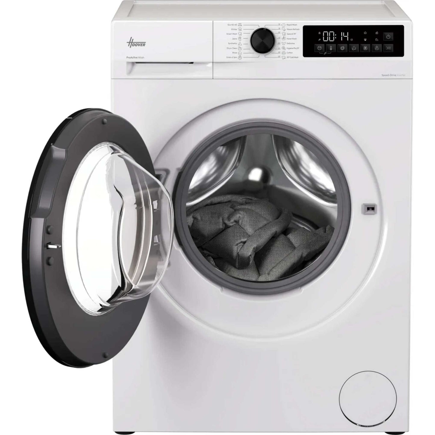 Hoover 8kg 1400rpm Washing Machine - HGD48SB8BC-80