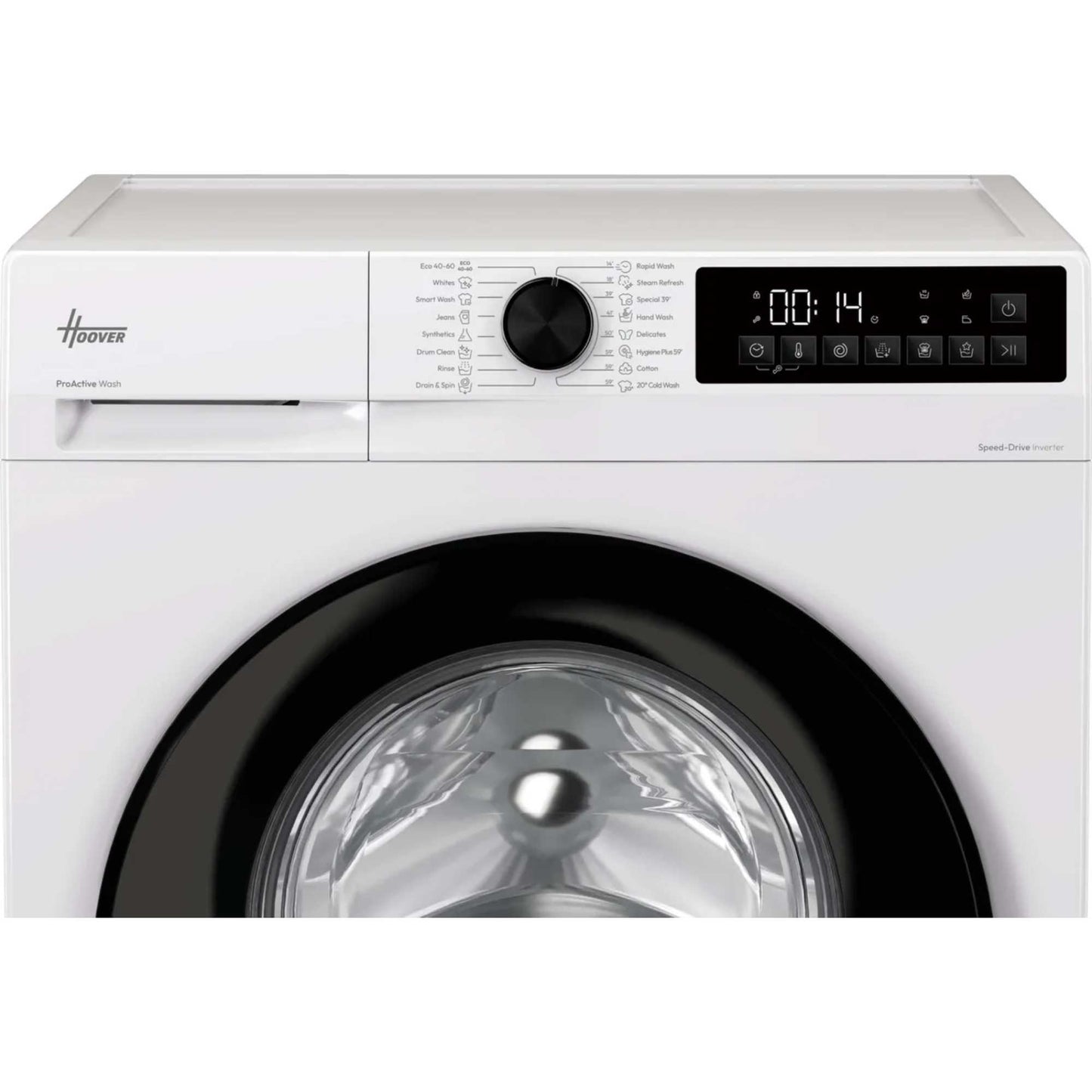 Hoover 8kg 1400rpm Washing Machine - HGD48SB8BC-80