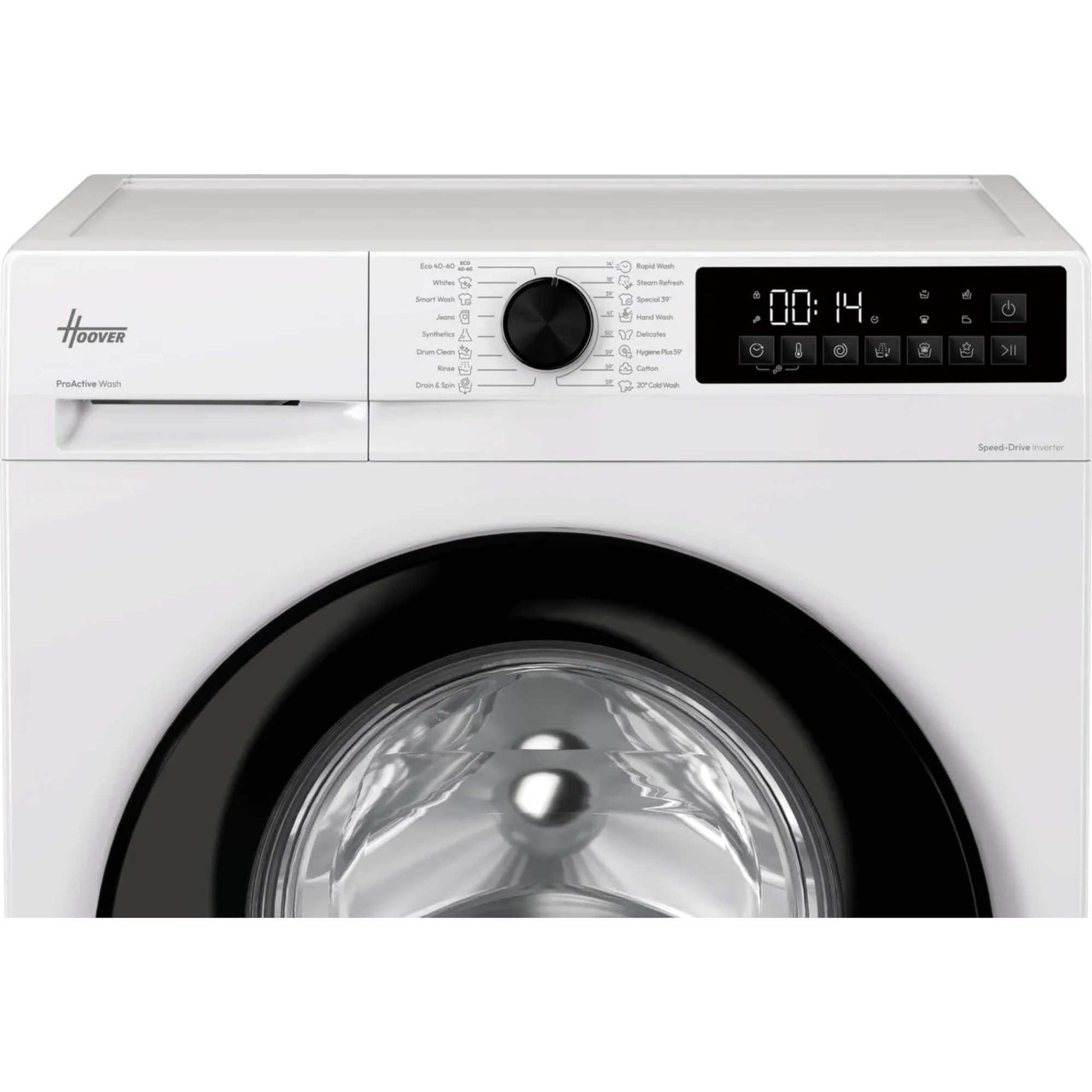 Hoover 8kg 1400rpm Washing Machine - HGD48SB8BC-80