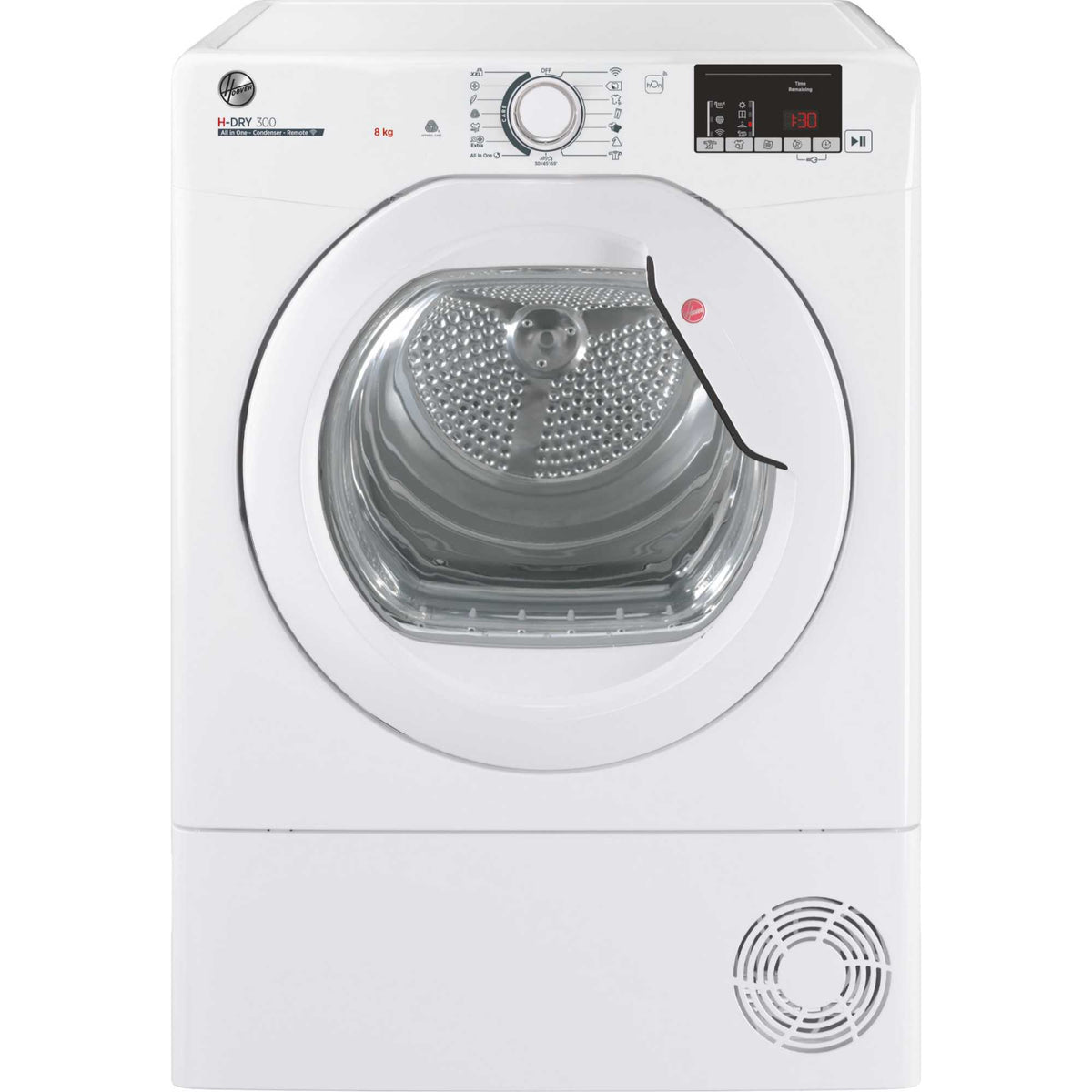 Hoover H-Dry 300 8kg Condenser Tumble Dryer - HLE C8DG-80