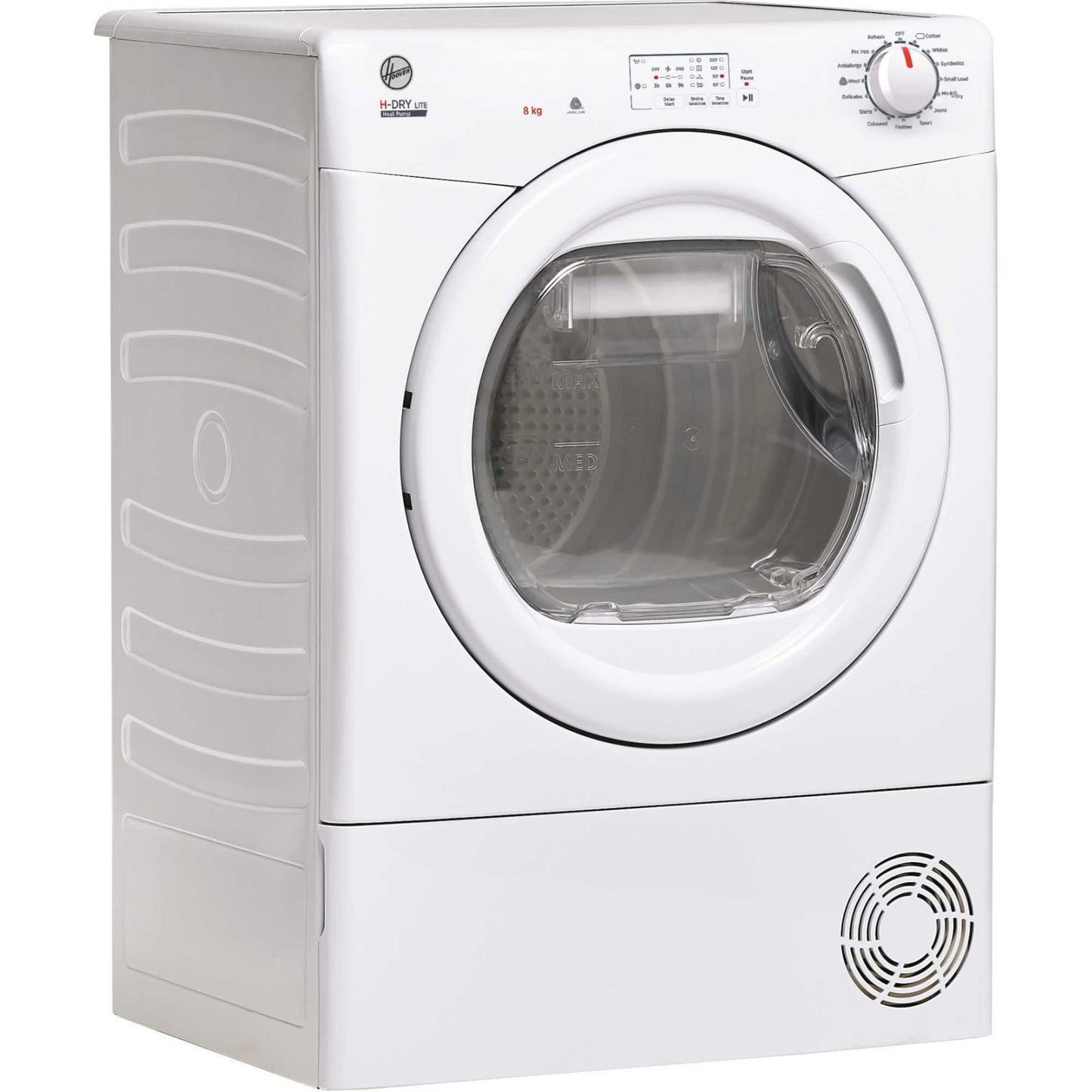 Hoover H-Dry 300 8kg Heat Pump Tumble Dryer - HLE H8A1LE-80
