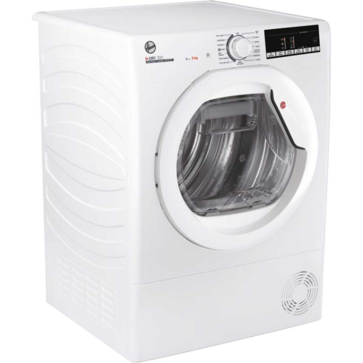 Hoover H-Dry 300 9kg Heat Pump Tumble Dryer - HLE H9A3TE-80/N