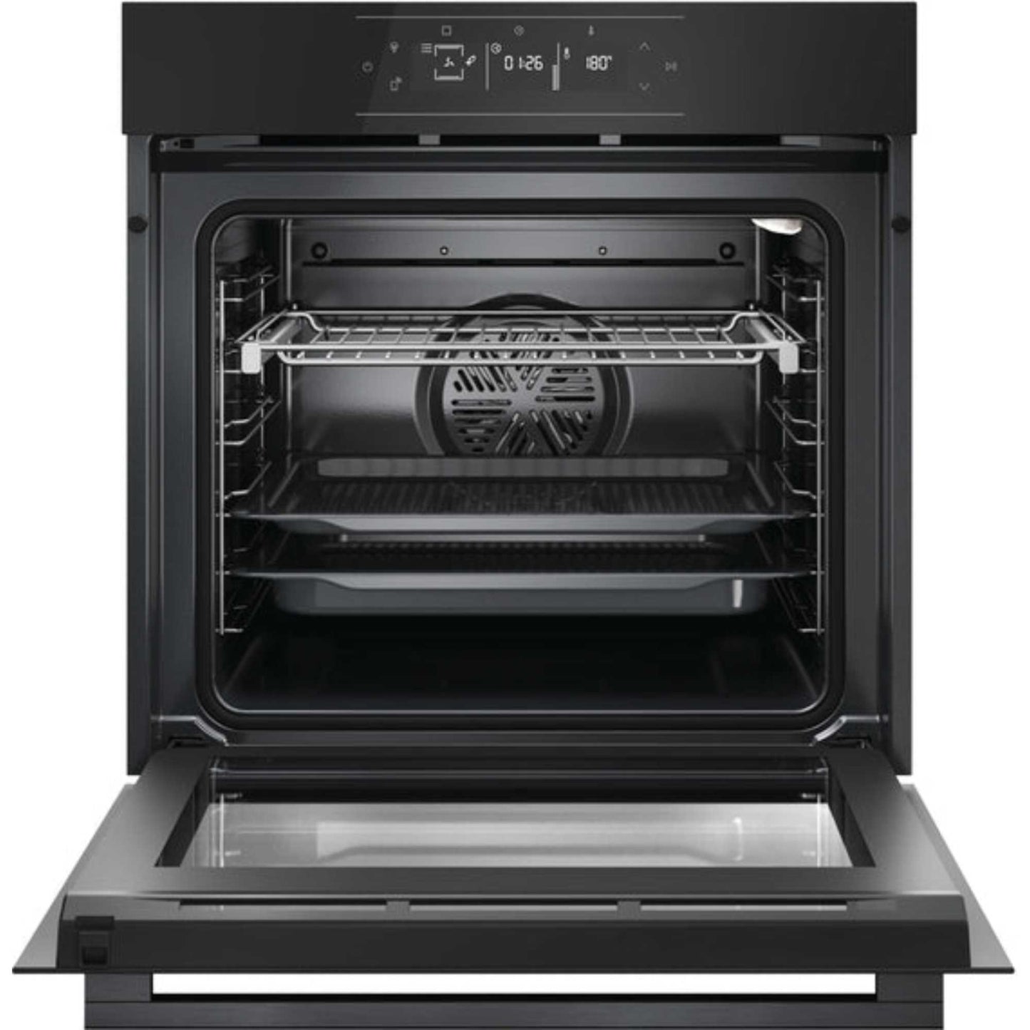 Hoover HO6M5G3HTB 78L Built-In Single Multifunction Oven - Black