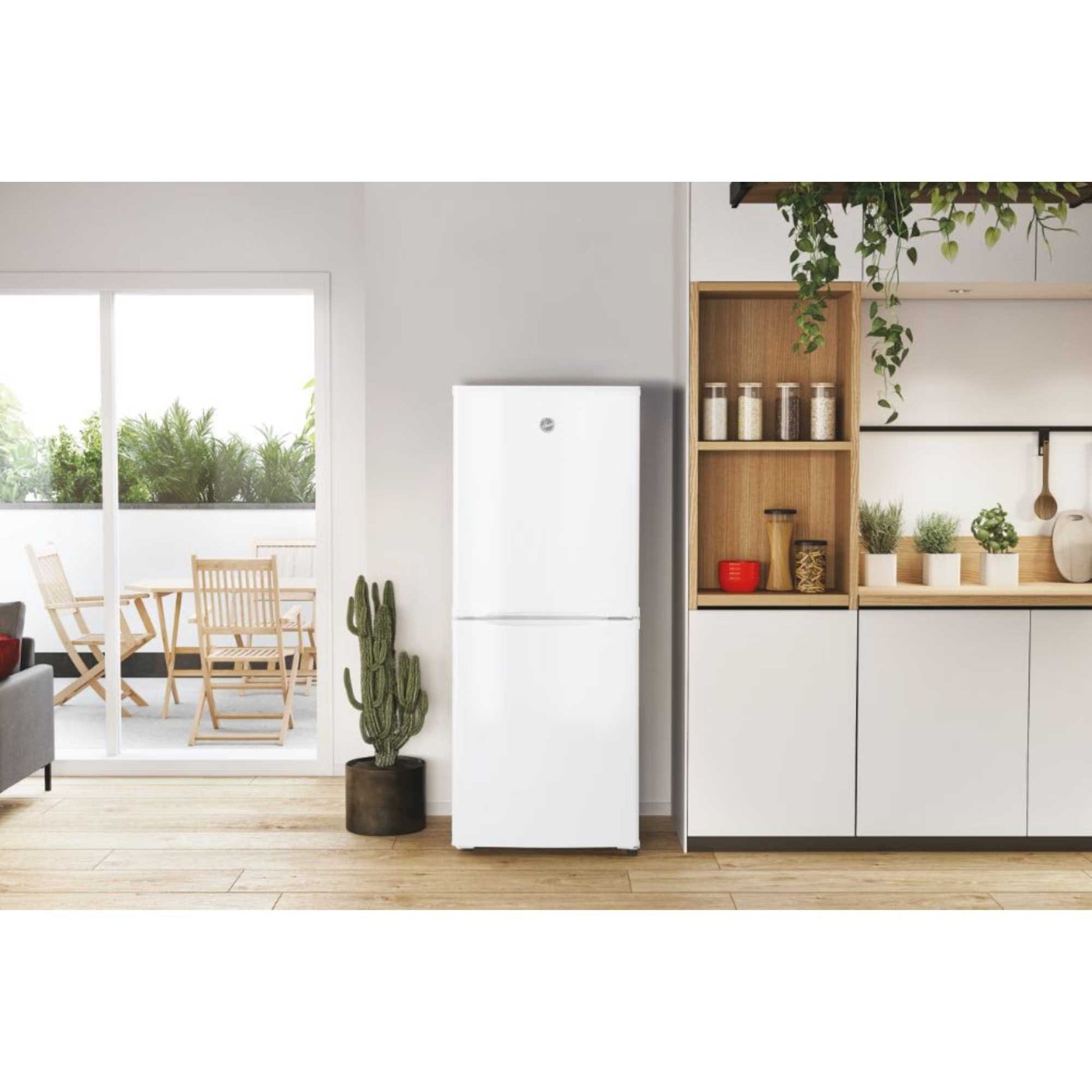 Hoover H-FRIDGE 300 Fridge Freezer 50/50 Low Frost - White - HOCH1S513EWK-1