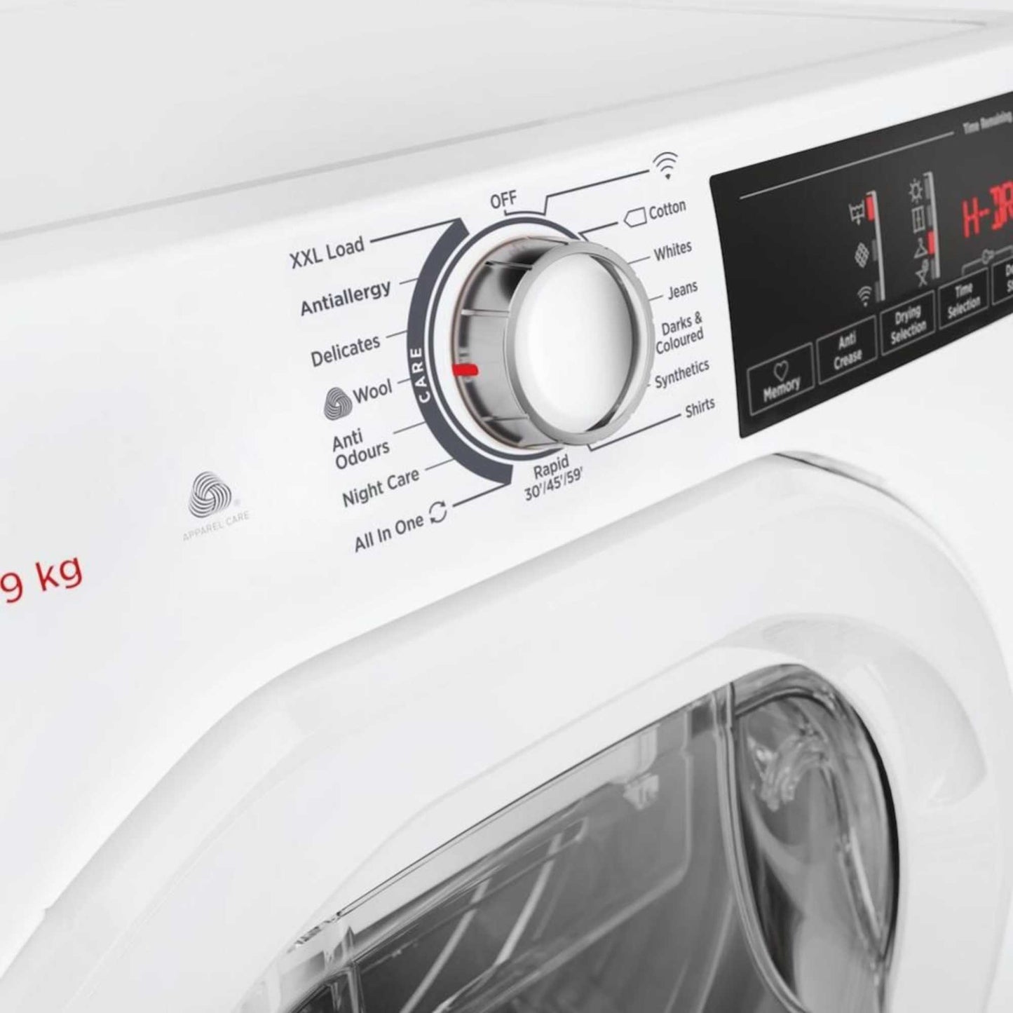 Hoover H-Dry 350 9kg Condenser Tumble Dryer - HRE C9TE-80