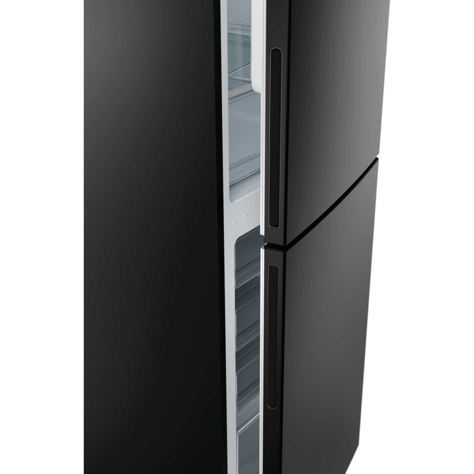 Hoover H-FRIDGE 300 Fridge Freezer 50/50 Low Frost - Black - HVT3CLECKIHB-1