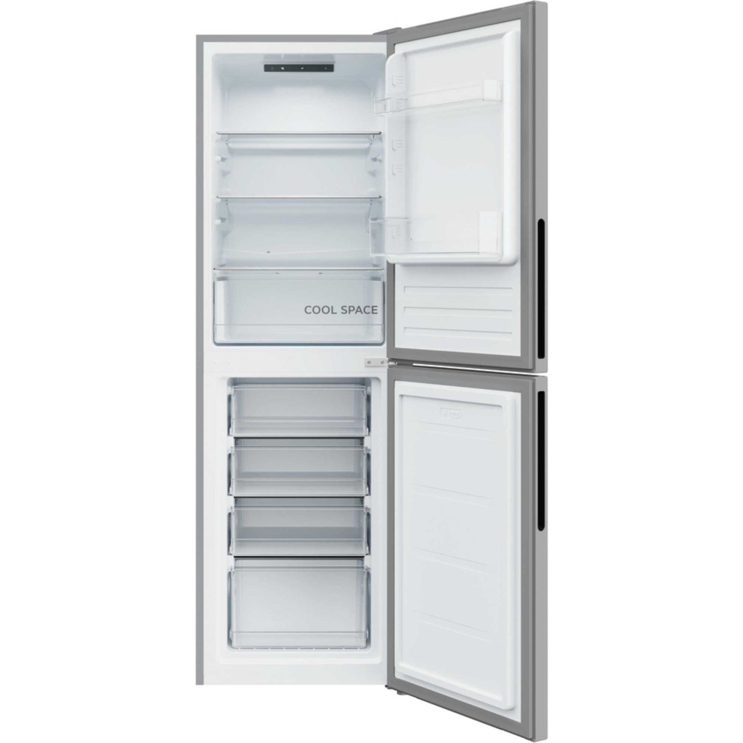 Hoover H-FRIDGE 300 Fridge Freezer 50/50 Low Frost - Stainless Steel - HVT3CLECKIHS-1