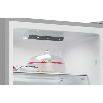 Hoover H-FRIDGE 300 Fridge Freezer 50/50 Low Frost - Stainless Steel - HVT3CLECKIHS-1