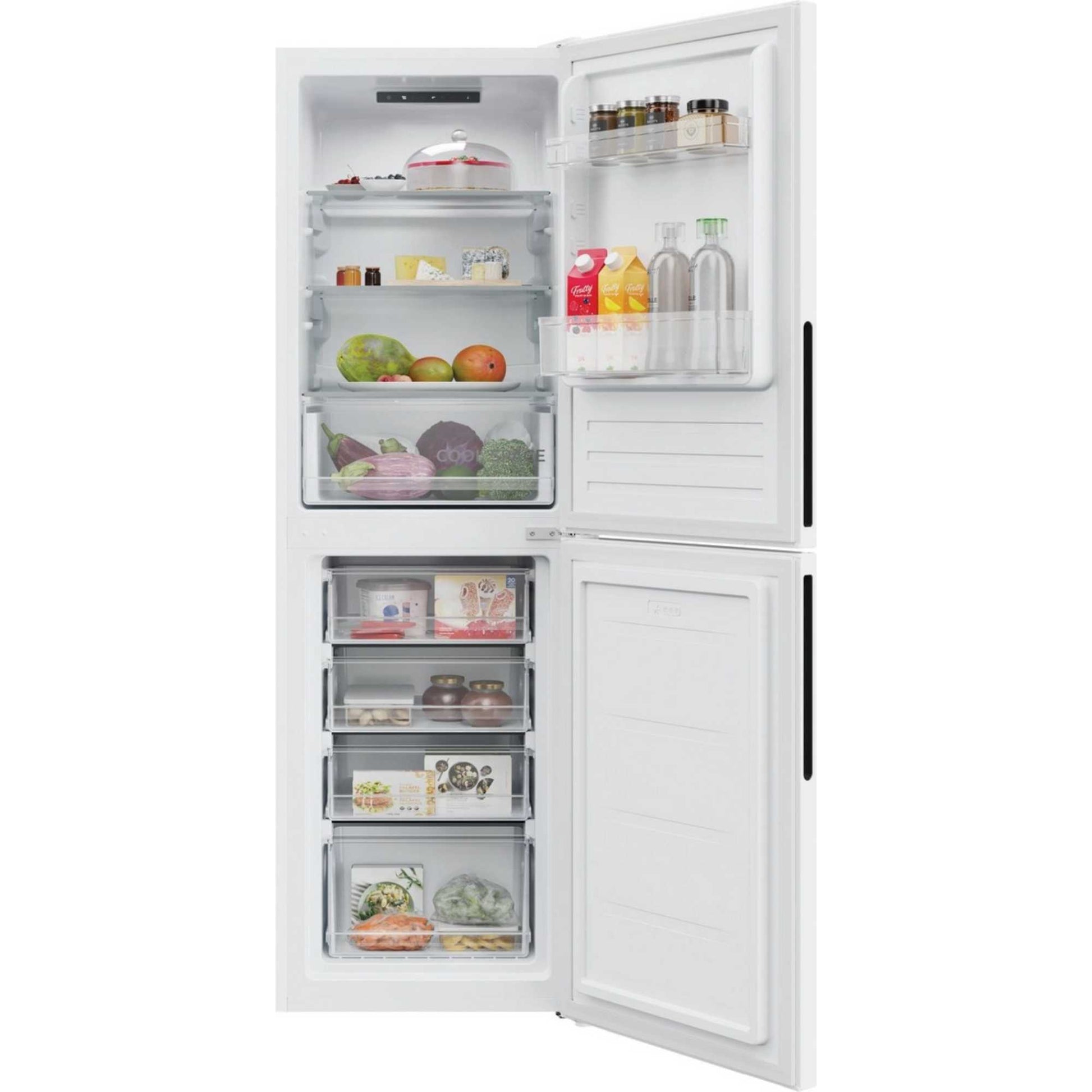 Hoover Fridge Freezer 50/50 Low Frost 55cm - White - HVT3CLECKIHW