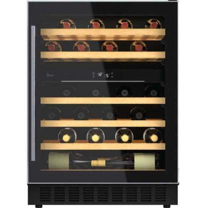 Hoover H-Wine 700 Undercounter 46 Bottles Wine Cooler - Black - HWCB 60 UK/N