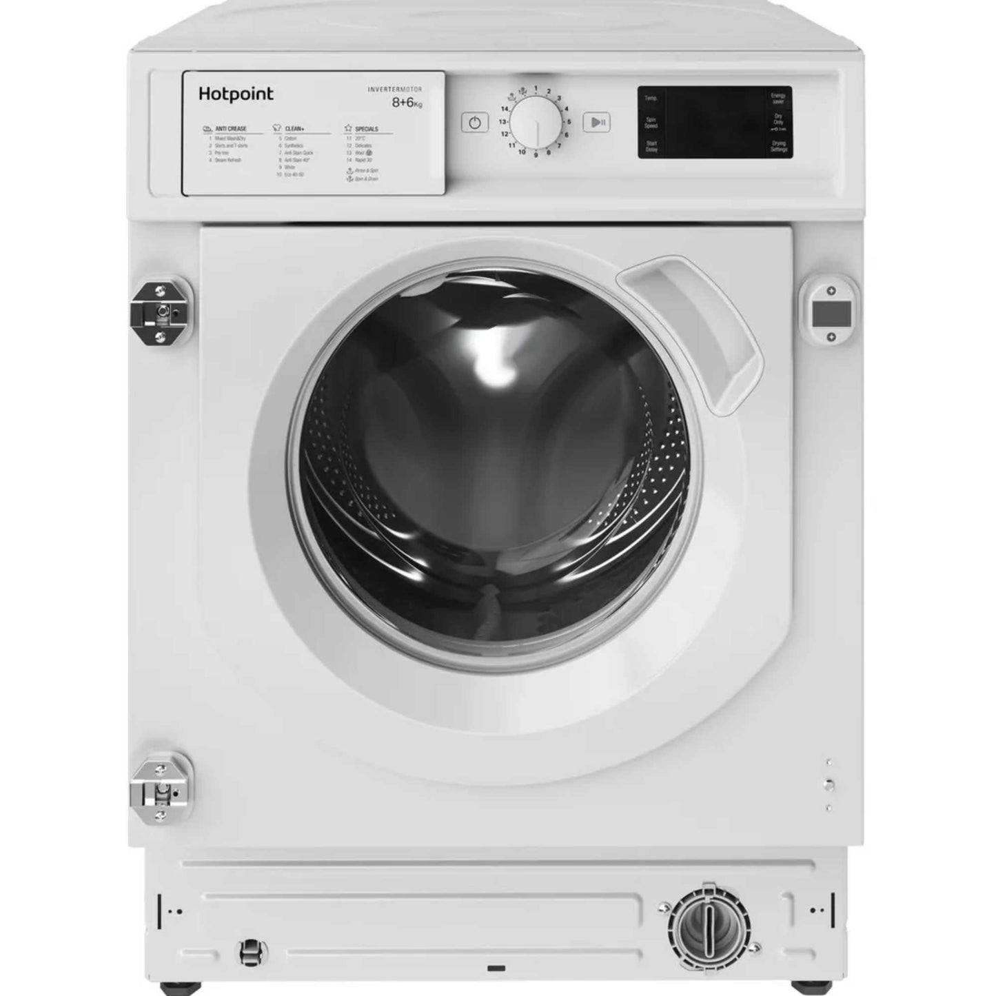 Hotpoint 8kg Wash 6kg Dry 1400rpm Built-In Washer Dryer - BI WDHG 861485 UK