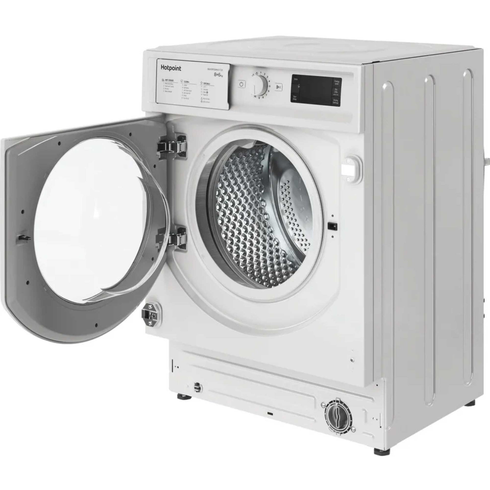Hotpoint 8kg Wash 6kg Dry 1400rpm Built-In Washer Dryer - BI WDHG 861485 UK