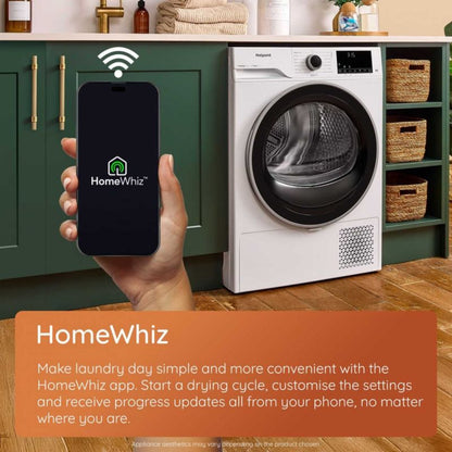 Hotpoint Fabric Care 9kg Heat Pump Tumble Dryer - C HD 94M BBS UK