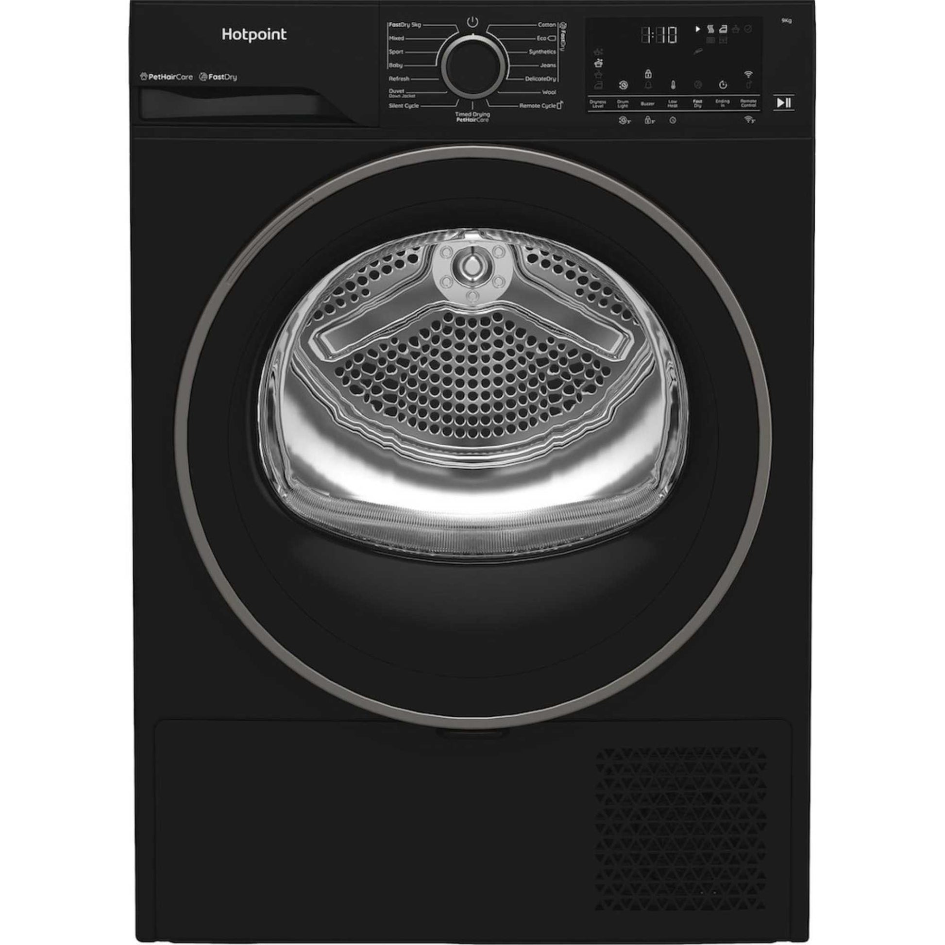 Hotpoint Fabric Care 9kg Heat Pump Tumble Dryer - C HD 94M BBS UK