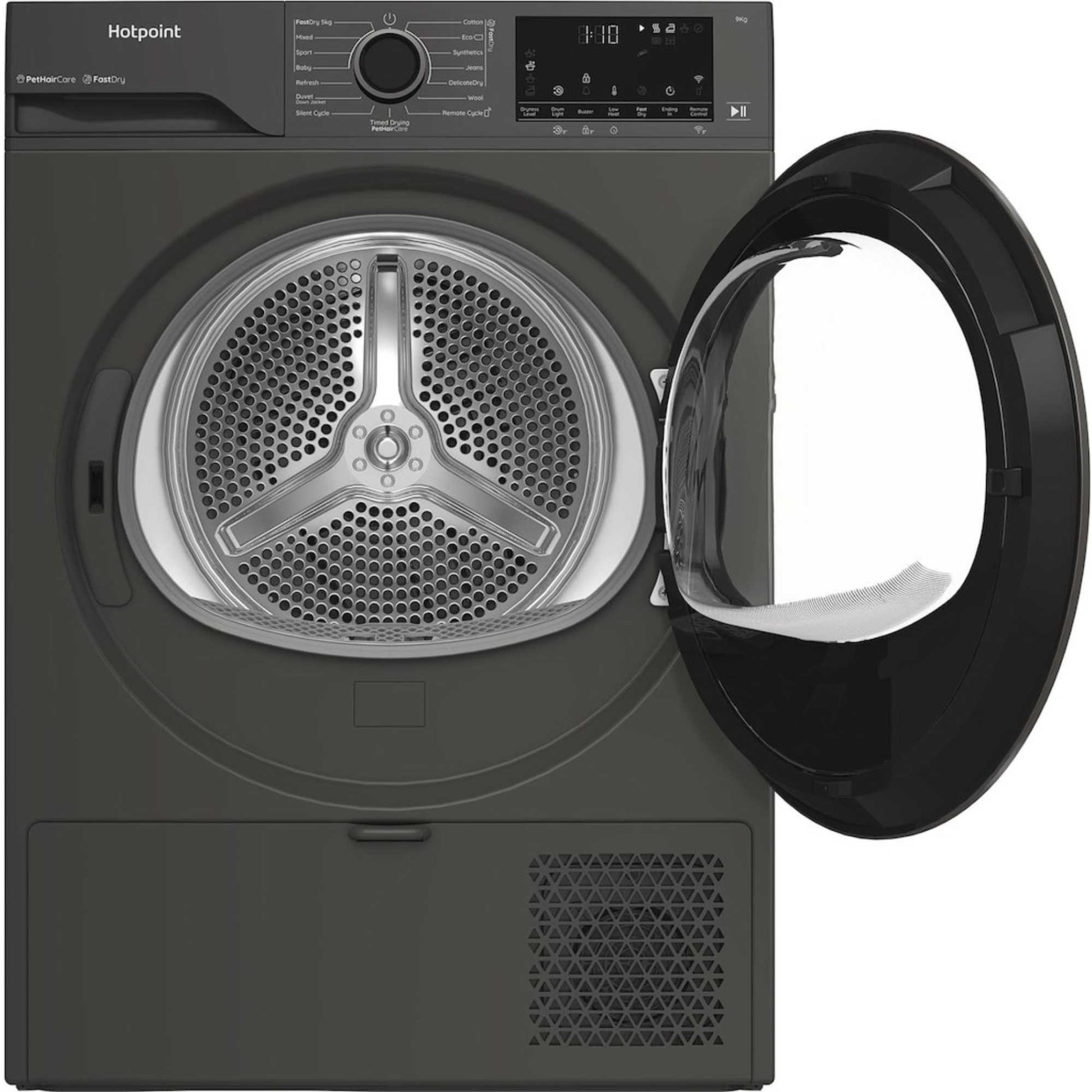 Hotpoint Fabric Care 9kg Heat Pump Tumble Dryer - C HD 94M GBS UK