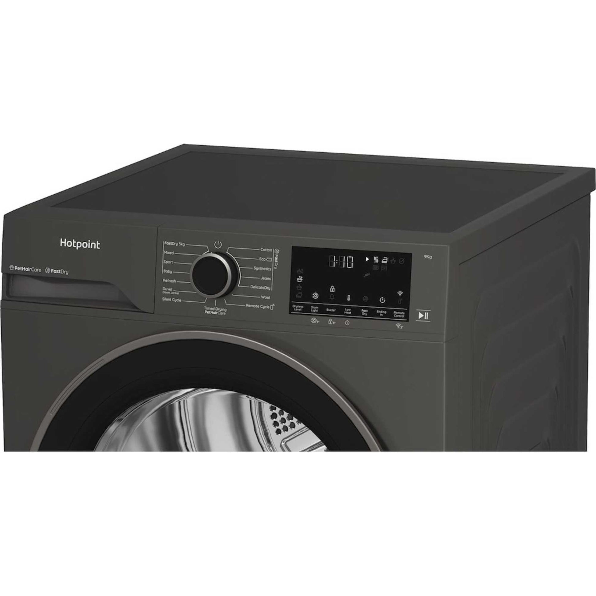 Hotpoint Fabric Care 9kg Heat Pump Tumble Dryer - C HD 94M GBS UK