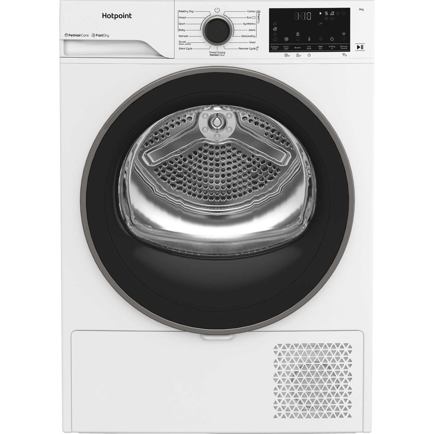 Hotpoint Fabric Care 9kg Heat Pump Tumble Dryer - C HD 94M WBS UK