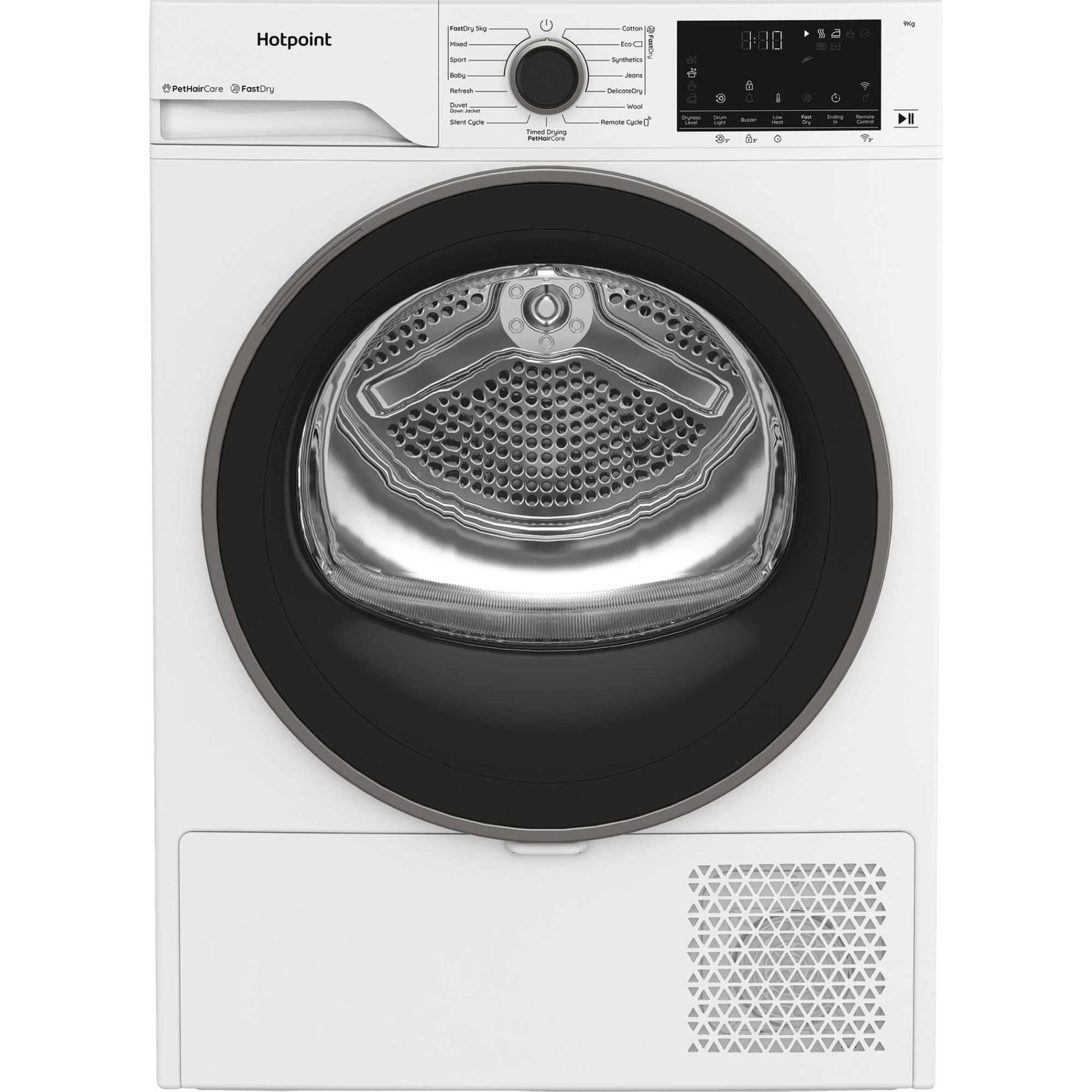 Hotpoint Fabric Care 9kg Heat Pump Tumble Dryer - C HD 94M WBS UK