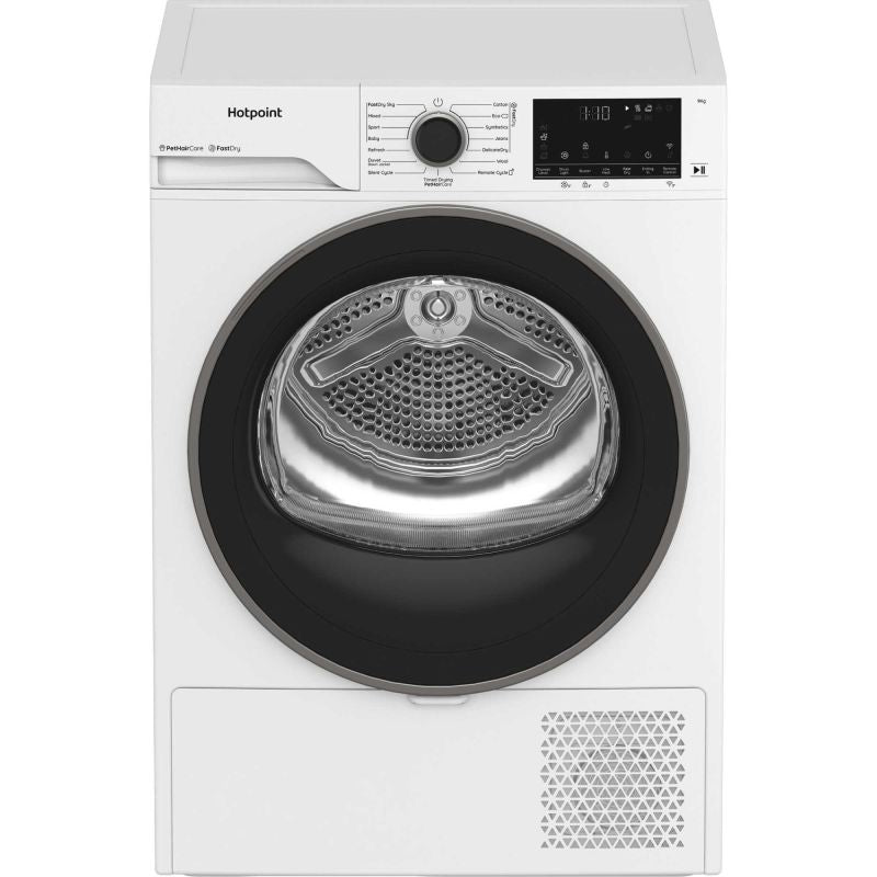 Hotpoint Fabric Care 9kg Heat Pump Tumble Dryer - C HD 94M WBS UK