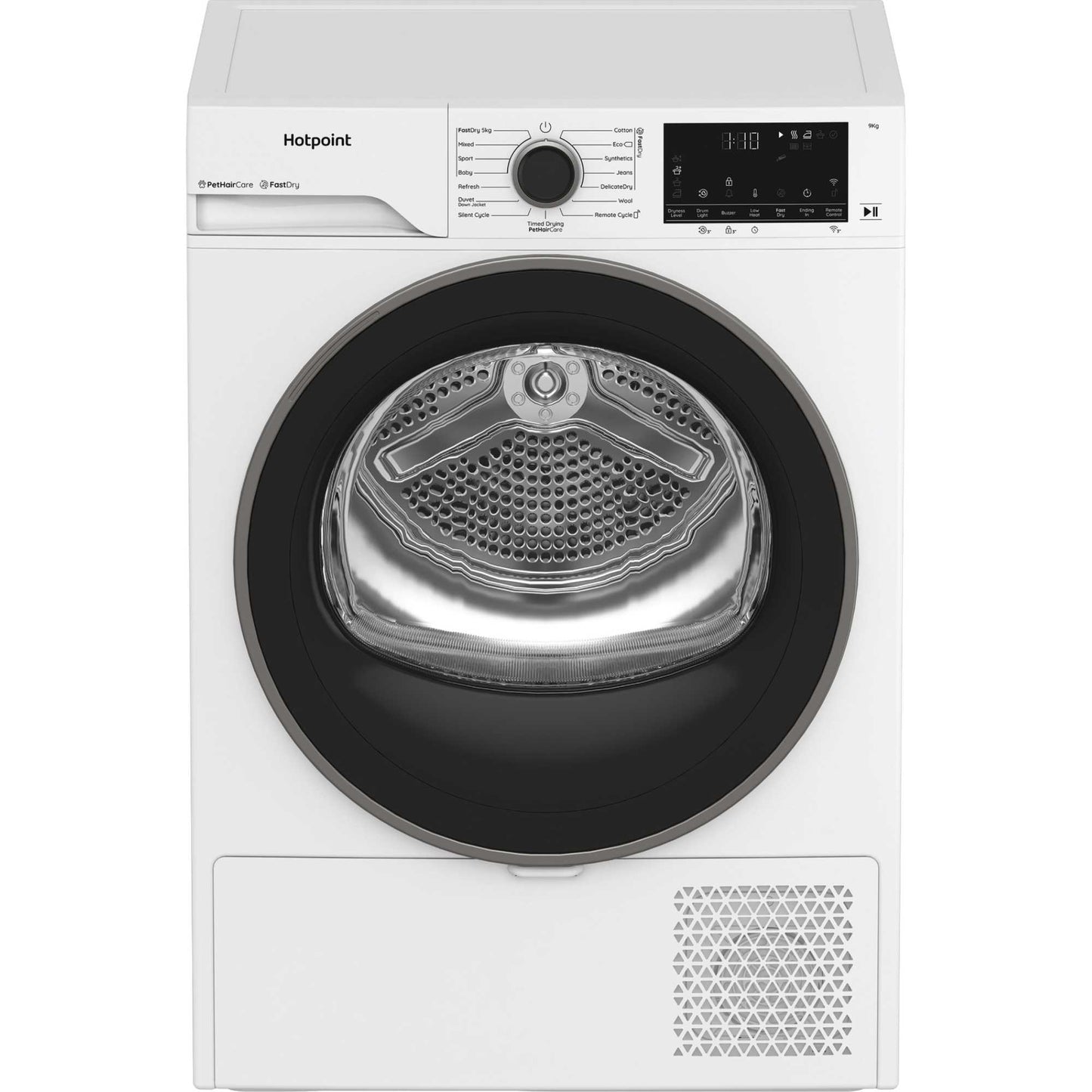 Hotpoint Fabric Care 9kg Heat Pump Tumble Dryer - C HD 94M WBS UK