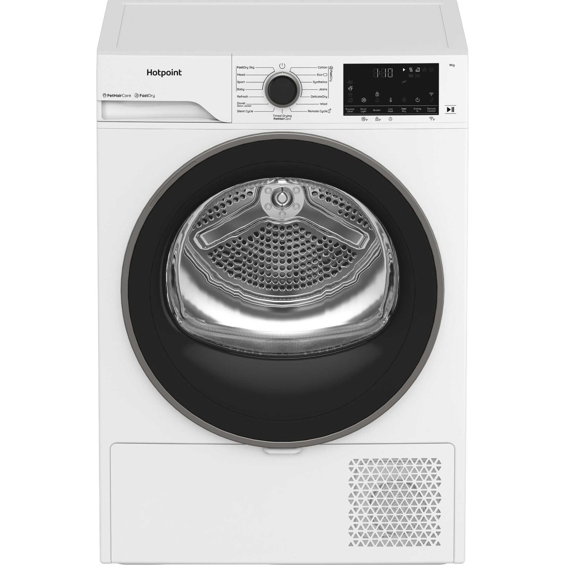 Hotpoint Fabric Care 9kg Heat Pump Tumble Dryer - C HD 94M WBS UK
