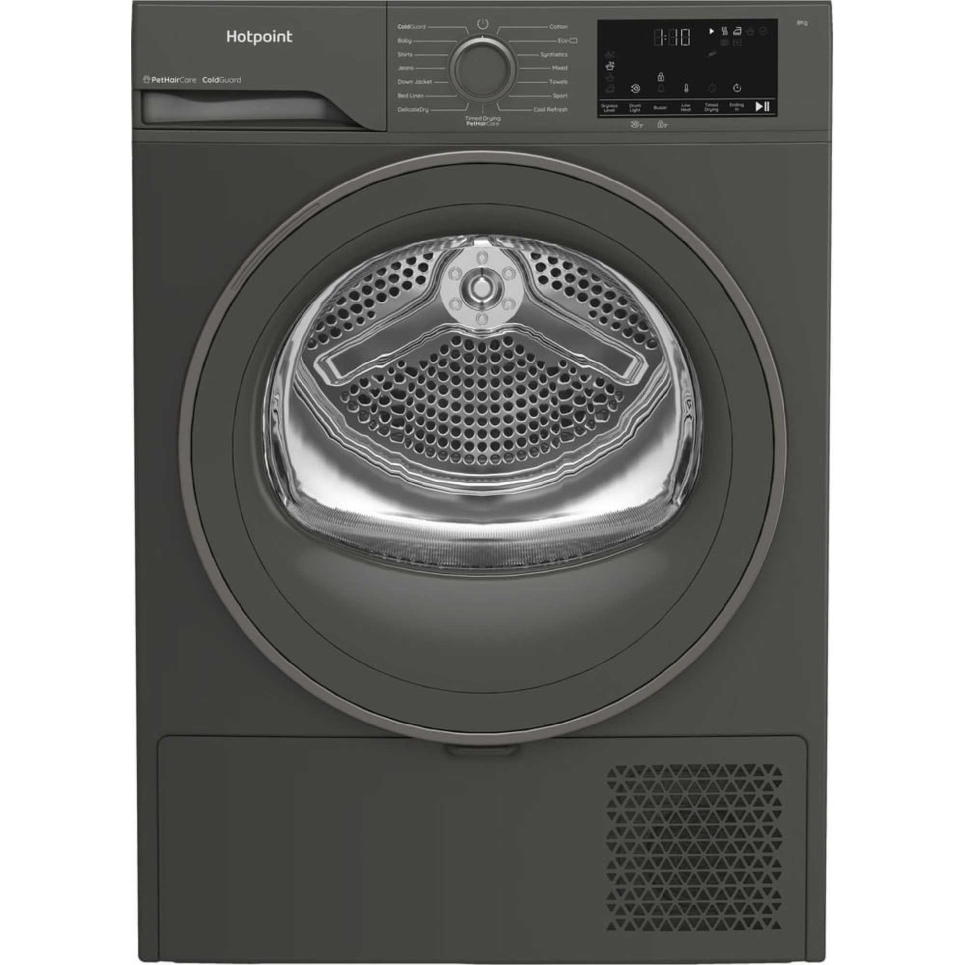 Hotpoint 8kg Heat Pump Tumble Dryer - C HSD 82M GG UK