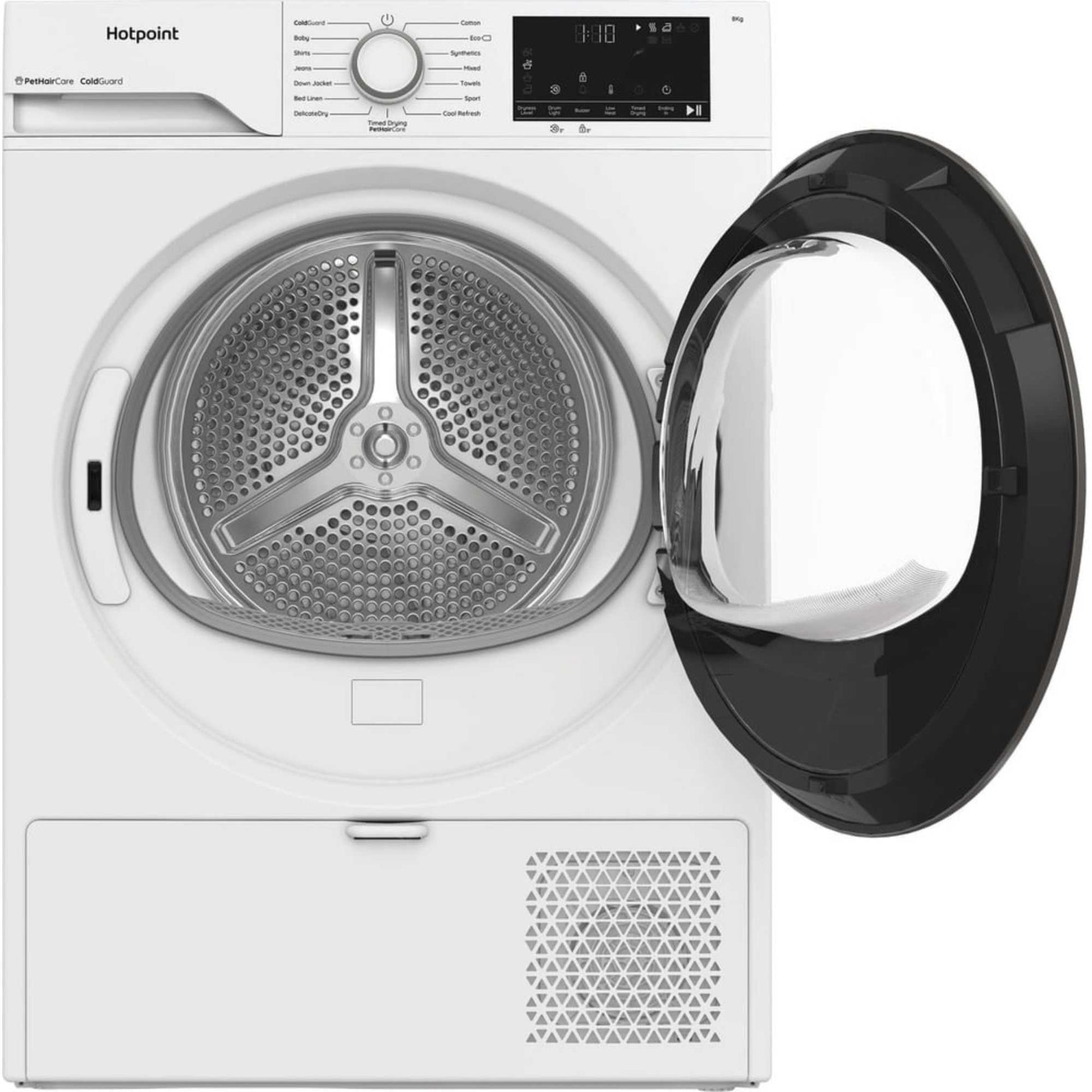 Hotpoint 8kg Heat Pump Tumble Dryer - C HSD 82M WW UK