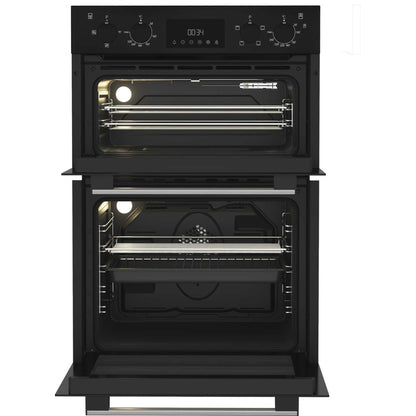 Hotpoint DIH 10D B Built-In Double Oven - Black