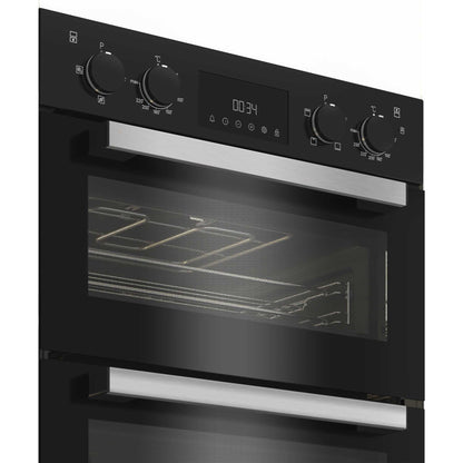 Hotpoint DIH 10D B Built-In Double Oven - Black
