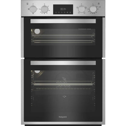 Hotpoint DIH 10D IX Built-In Double Oven - Stainless Steel