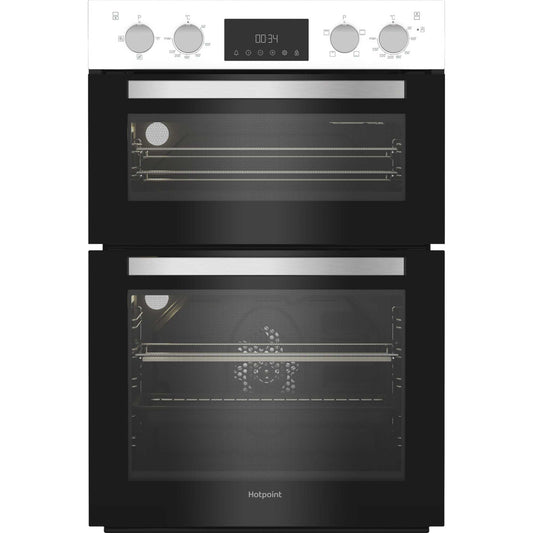 Hotpoint DIH 10D W Built-In Double Oven - White