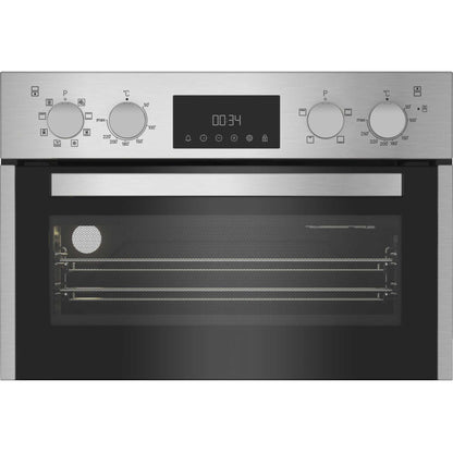 Hotpoint DIH 82D IX Built-In Electric Multifunction Double Oven - Stainless Steel