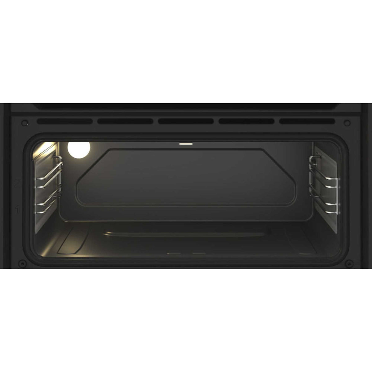 Hotpoint DIH 82G1A B 89cm Built-In Double Fan Oven - Black